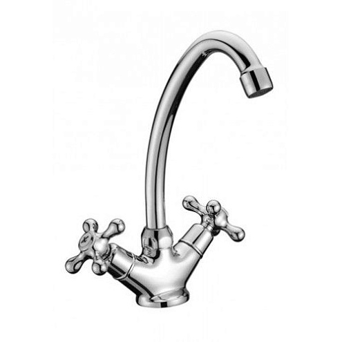 Смеситель Lemark "Стандарт" LM2104C для кухни с поворотным изливом 250мм хром: фотография 1