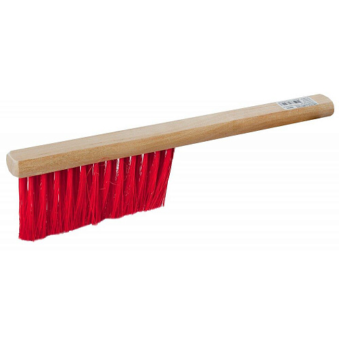Щетка-сметка 3-рядная, 320мм, деревянный корпус: фотография 1