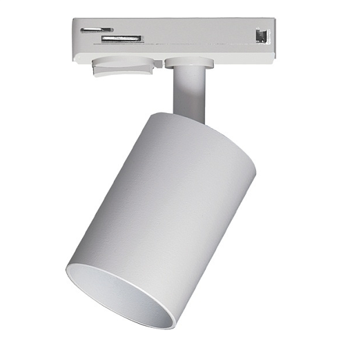 Светильник-прожектор трековый PTR 26 GU10 IP20 230В WH белый JazzWay 5038004A: фотография 1