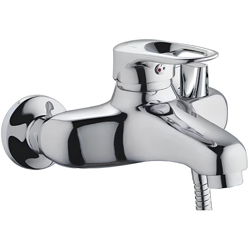 Смеситель для ванны 40к F3204 FRAP шар. перекл. в корп. кор. излив: фотография 1