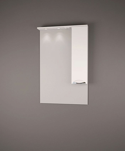 Зеркало Солар 75 арт.05 электрика, правое : фотография 1