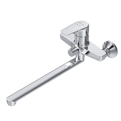 F90A90000 Gem, смеситель для ванны/душа, излив 320 мм, хром, шт.: фотография 1