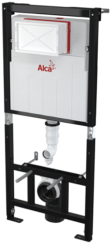 Скрытая система инсталляции Alcaplast AM101/1120-0001 Sadroмodul для сухой установки (для гипсокартона) высота монтажа 1,12 м : фотография 1