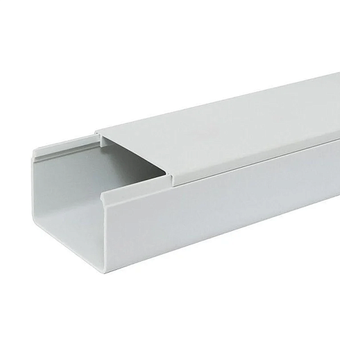 Кабель-канал 80х40 L2000 с двойным замком пластик Урал Пак КК-19080040-024: фотография 1