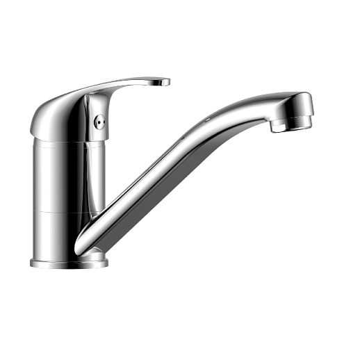 Смеситель одноручный (35 мм) для умывальника ,Y35-22  поворотным изливом 150 мм: фотография 1