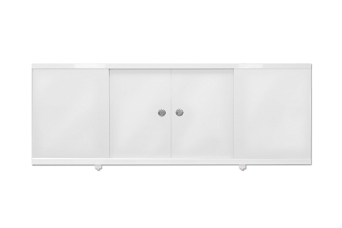 Экран под ванну КУПЕ белый 1,48: фотография 1