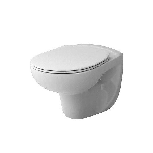 Унитаз подвесной AM.PM Sense C741700SC безободковый с сиденьем микролифт: фотография 1