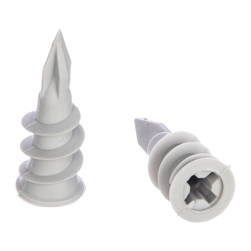 Дюбель для гипсокартона  DRIVA нейлоновый со сверлом 12х32мм  : фотография 1