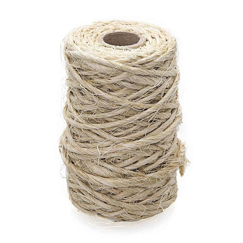 Нить сизалевая крученая 1,5мм, 40м: фотография 1