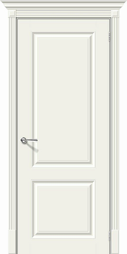 Дверь эмаль Скинни-12 Whitey  2000х900: фотография 1