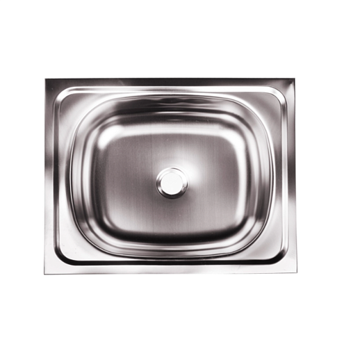 Мойка 400х500 выпуск 1 1/2" глубина 130 мм Эконом : фотография 1