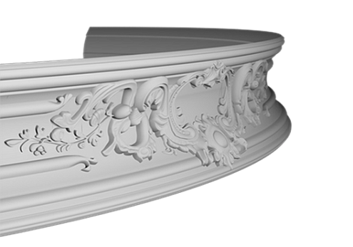 Карниз 1.50.252flex размеры 119х120х2000 мм: фотография 1