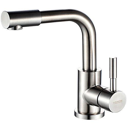 Смеситель для раковины Ledeme L1098-4 сатин: фотография 1