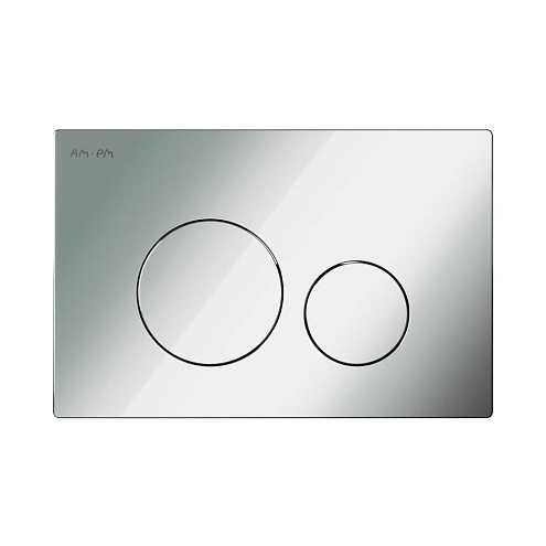 Клавиша смыва для инсталляции AM.PM Pro L I049051 пневматическая хром: фотография 1