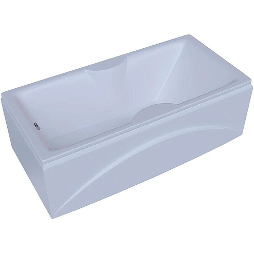 Акриловая прямоугольная ванна Aquatek Феникс 180х85 с фронтальным экраном, слив слева: фотография 1