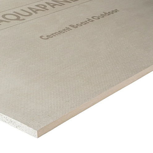 Аквапанель цементная плита Наружная  2400х1200х12,5мм: фотография 1