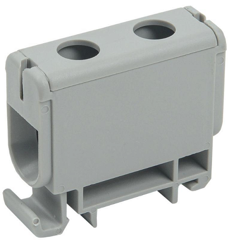 Клемма вводная силовая КВС 6-50кв.мм сер. IEK YZN12-050-K03: фотография 1