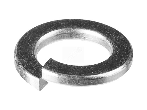Шайба оцинкованная пружинная DIN 127  6мм, 20шт: фотография 1