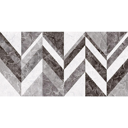 Плитка настенная Аргус Декор Геометрия TP3602H серый 30х60 уп.1,8м²: фотография 1