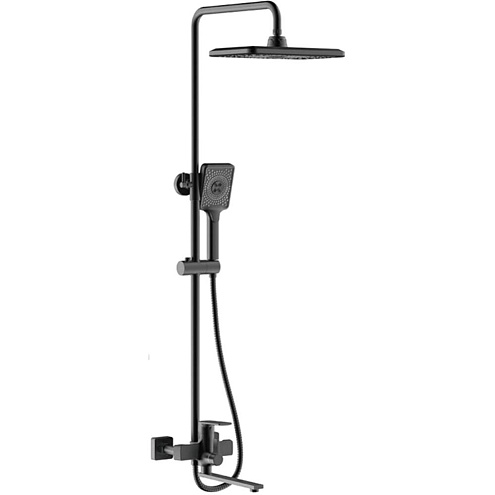 2471-6 Душевая система FRAP d-35 черный: фотография 1