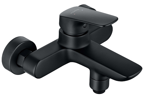 Смеситель для ванны Aquatek, матовый черный AQ1040MB Вега: фотография 1