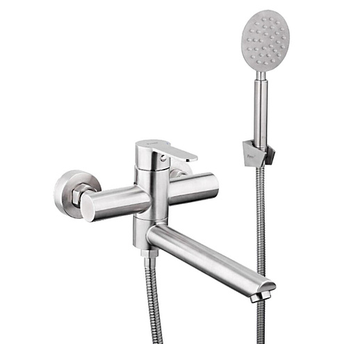 Смеситель для ванны 35k F32801 FRAP нерж сатин: фотография 1