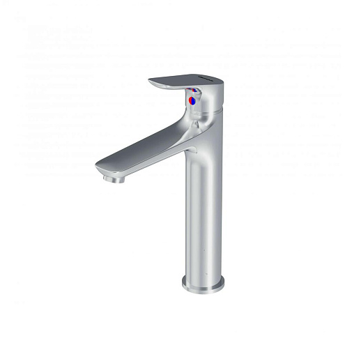 770250001 Jupiter, смеситель для умывальника высокий, хром: фотография 1