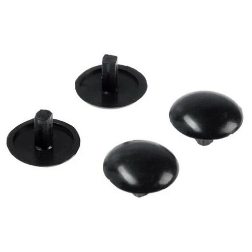 Заглушки на мебельную стяжку 5мм черные, 50шт "Element": фотография 1