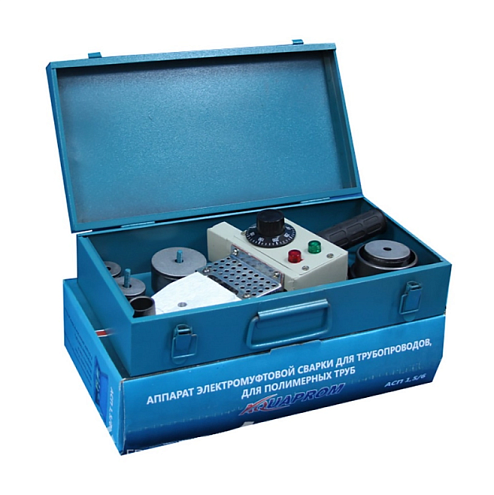 Сварочный аппарат AQUAPROM M40/6/АСП 1, 5/6 1500 Вт PP-R насадки 20-63: фотография 1