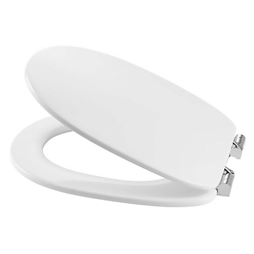 Крышка-сиденье для напольного унитаза Roca Carmen Rimless 801B5200B, микролифт: фотография 1