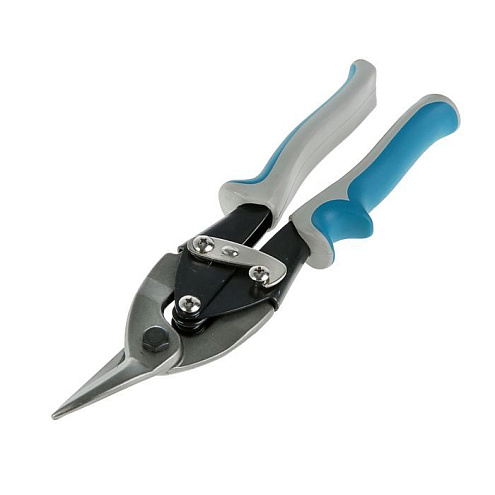 Ножницы по металлу, левый рез, 250мм, сталь до 1.2мм, РемоКолор: фотография 1