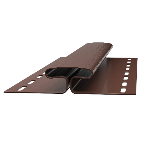 Н профиль соединительный Технониколь, Каштан 3м: фотография 1