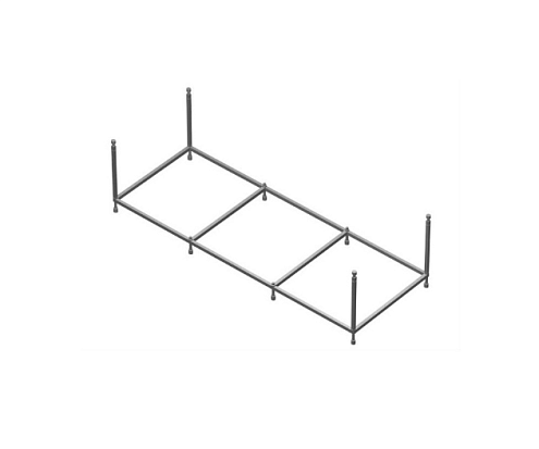 Каркас для ванны 170 AM.PM Sensation W30A-170-075W-R: фотография 1