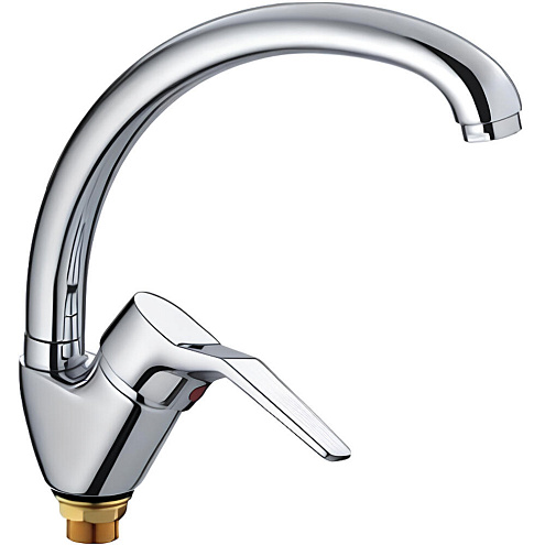 Смеситель для кухни 40к F4163-2 FRAP боковая: фотография 1