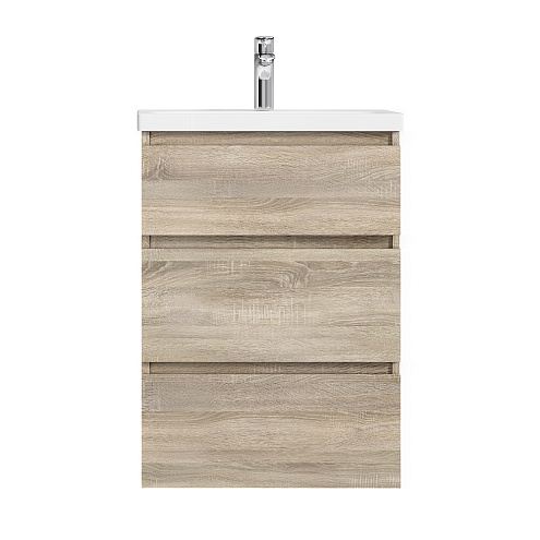 Тумба под раковину 60 AM.PM Gem S M91FSX0602OF напольная под дерево светлый дуб: фотография 1