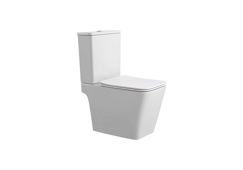 Унитаз-компакт напольный безободковый с бачком Aquatek Либра AQ1263NT-00, смыв Торнадо: фотография 1