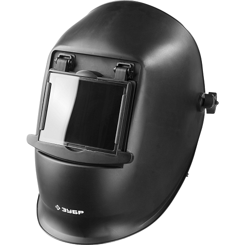 Маска сварщика экран 110х90, степень затемнения 11DIN, с откидным блоком, ЗУБР: фотография 1