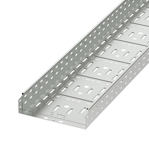 Лоток листовой перфорированный 300х80 L3000 сталь 0,8мм DKC 35305: фотография 1