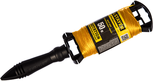 Шнур нейлоновый для строительных работ, на катушке 50м, Stayer: фотография 1