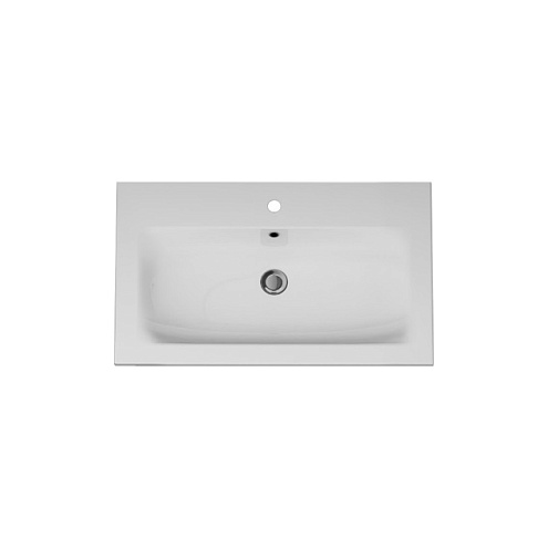 Раковина мебельная 80 AM.PM Spirit 2.0 M70AWCC0802WG белая встраиваемая: фотография 1