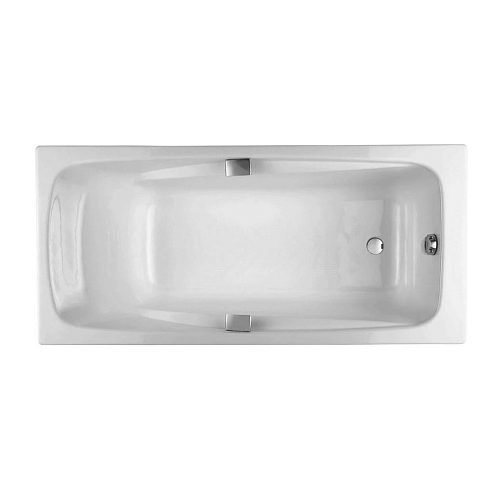 Чугунная ванна 1800х850 Jacob Delafon Repos E2903-00 с отверстиями для ручек: фотография 1