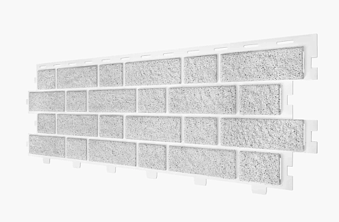 Фасадные панели Технониколь Формлайт, Кирпич, серый: фотография 1