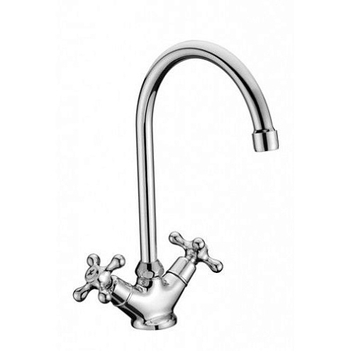 Смеситель Lemark "Стандарт" LM2105C для кухни с поворотным изливом 315мм хром: фотография 1
