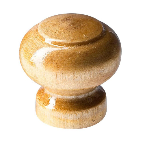 Ручка буковая лакированная модель6 светлая глянцевая, 2шт "Element": фотография 1