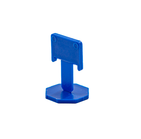 Зажим СВП  межплиточный шов 1,0мм, для плитки 3-12мм, "флажок" 100шт РемоКолор: фотография 1