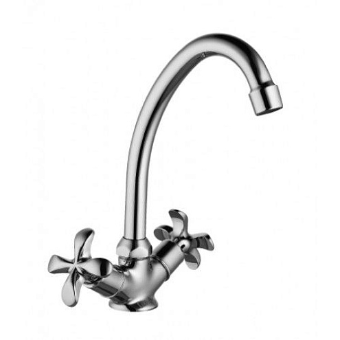 Смеситель Lemark "Флора" LM0104C для кухни с поворотным изливом 229мм хром: фотография 1
