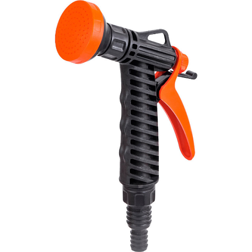 Душ-пистолет поливочный с фиксатором, 1/2" - 3/4", Жук																																						: фотография 1