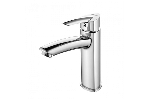 Смеситель Lemark "Марс" LM3537C для умывальника средний монолитный хром: фотография 1