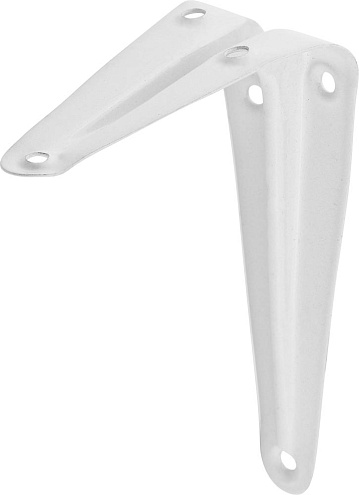 Кронштейн 350х300 мм, белый: фотография 1