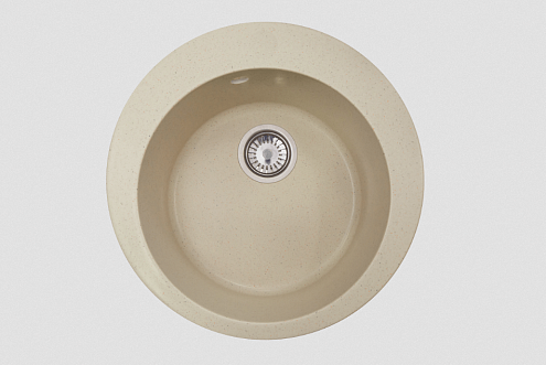 Мойка GRANICOM NOVELL Веста D500 мм терракотовый без сифона: фотография 1